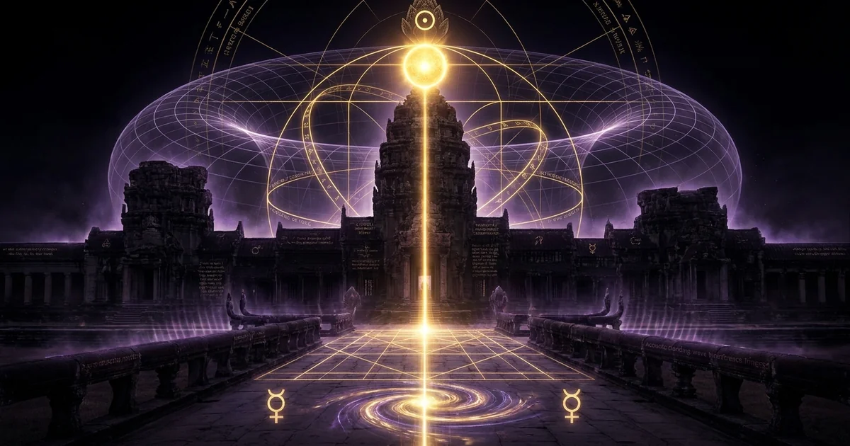 Angkor Wat Equinox Sunrise Central Tower Solar Architecture - Hero Banner