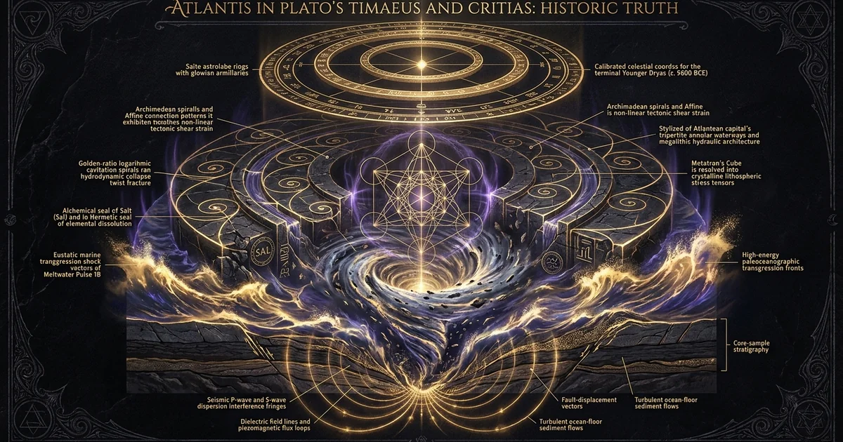 Atlantis Plato Timaeus Critias Solon Saite Priests 9000 - Hero Banner