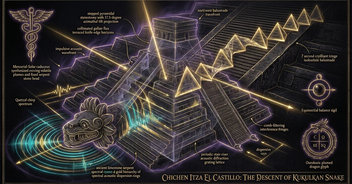Chichen Itza El Castillo Equinox Shadow Feathered Serpent - Hero Banner