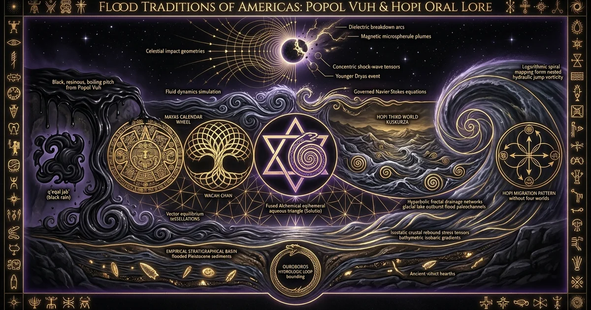 Flood Traditions Americas Popol Vuh Wooden Men Hopi Third - Hero Banner