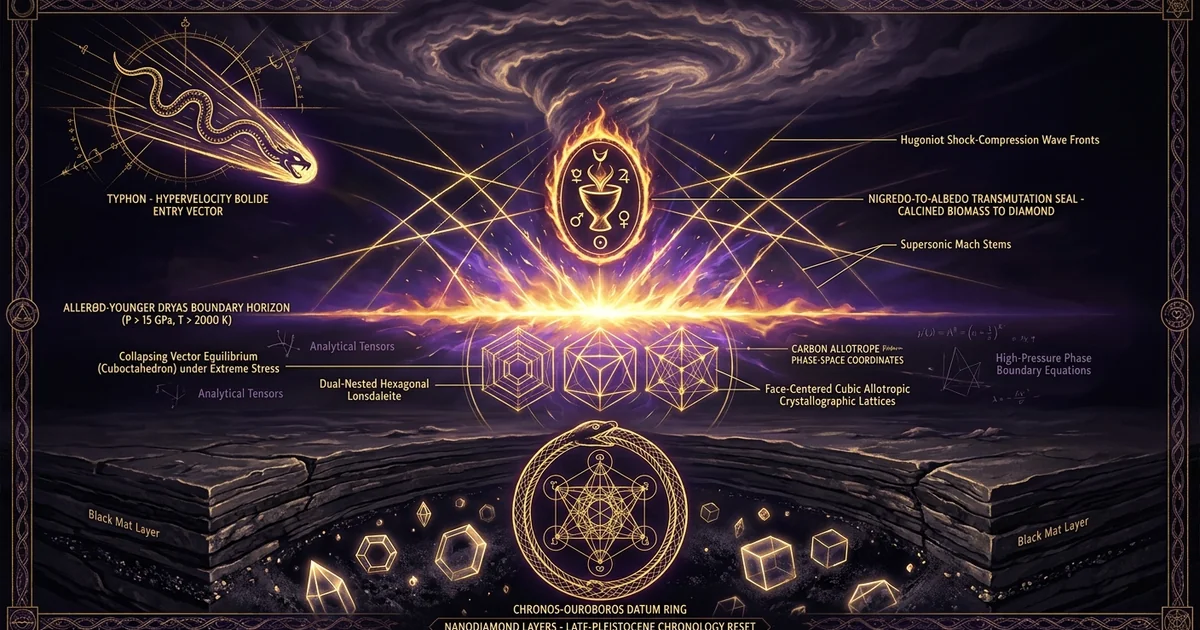 Nanodiamonds Lonsdaleite Younger Dryas Boundary Impact Proxy - Hero Banner