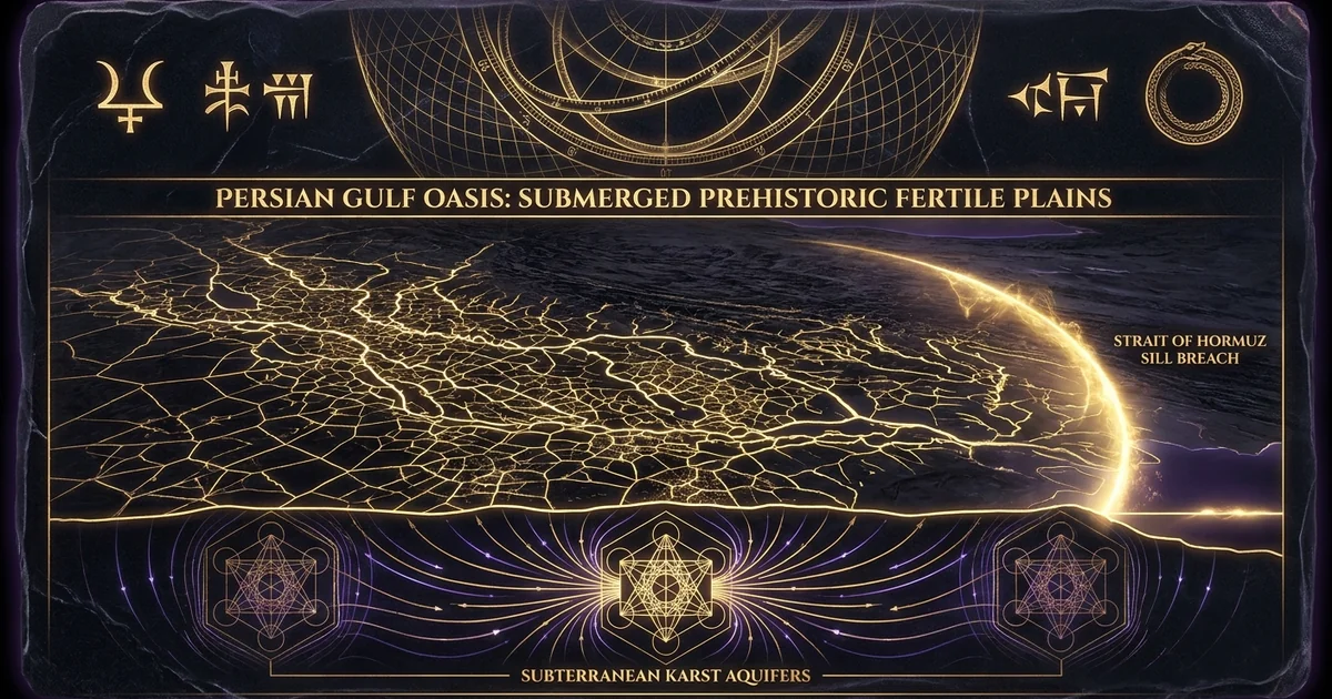 Persian Gulf Oasis Submerged Fertile Valley Rose Archaeolo - Hero Banner