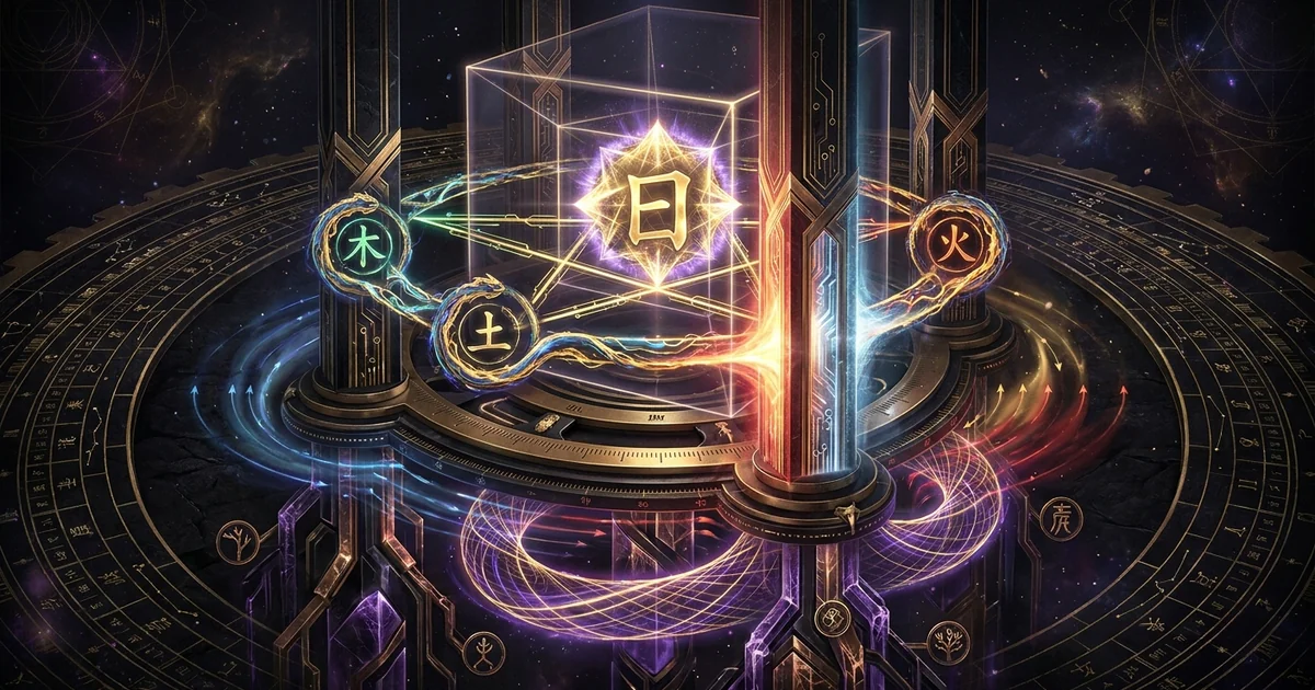 Day Master Analysis: BaZi Core Self Identity Matrix - Hero Banner