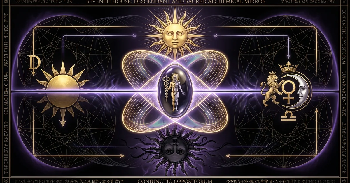 Seventh House Astrological Meaning: The Alchemical Mirror - Hero Banner