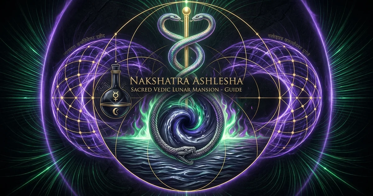 Ashlesha Nakshatra Vedic Astrology Meaning and Archetype - Hero Banner