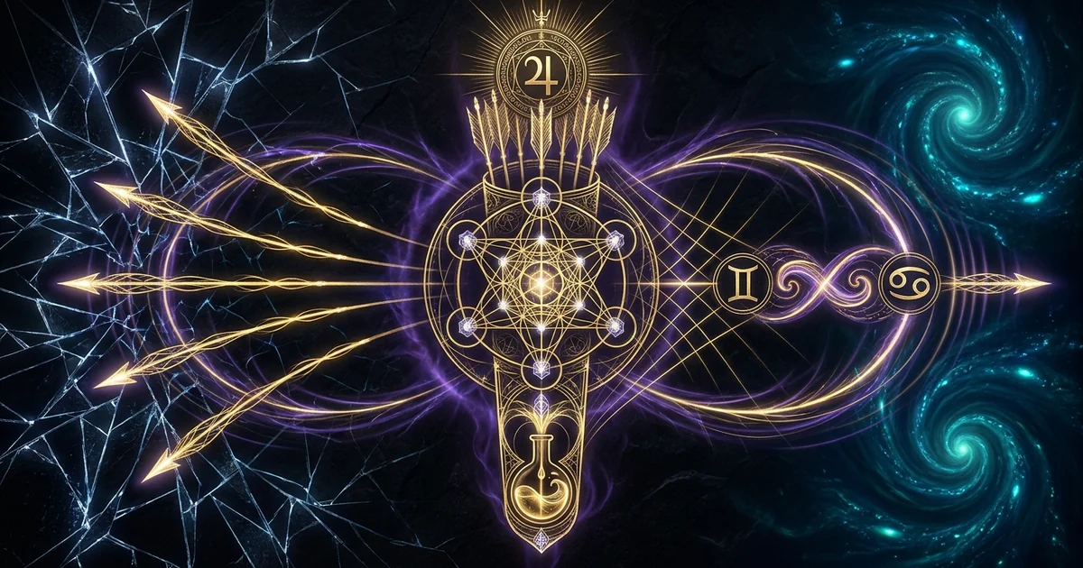 Cover illustration for treatise: Punarvasu Nakshatra Vedic Astrology Meaning in Jyotish