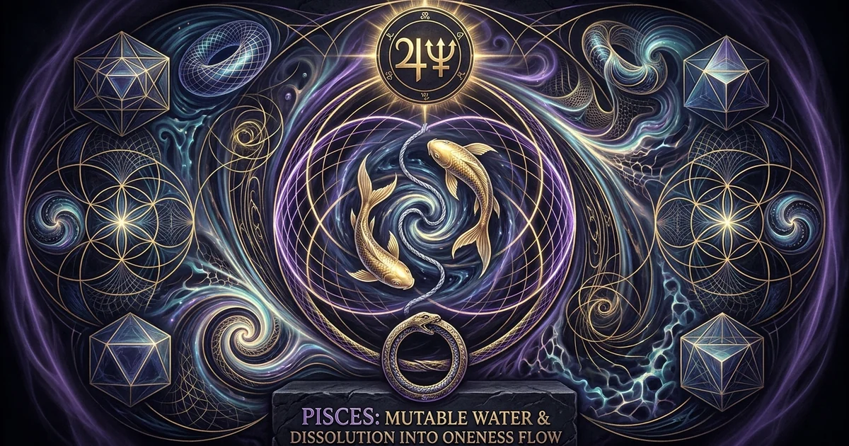 The Pisces Zodiac Archetype Meaning in Terminal Entropy - Hero Banner