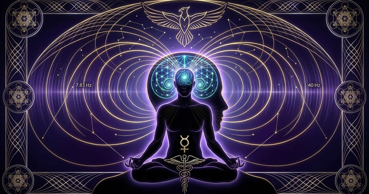 Cover illustration for treatise: Quantum Biology Avian Magnetoreception Cryptochrome Radical