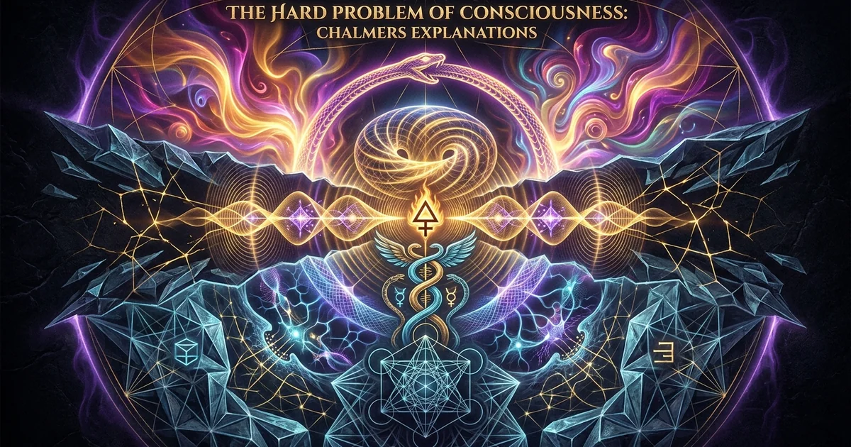 Hard Problem Of Consciousness David Chalmers Explanatory - Hero Banner