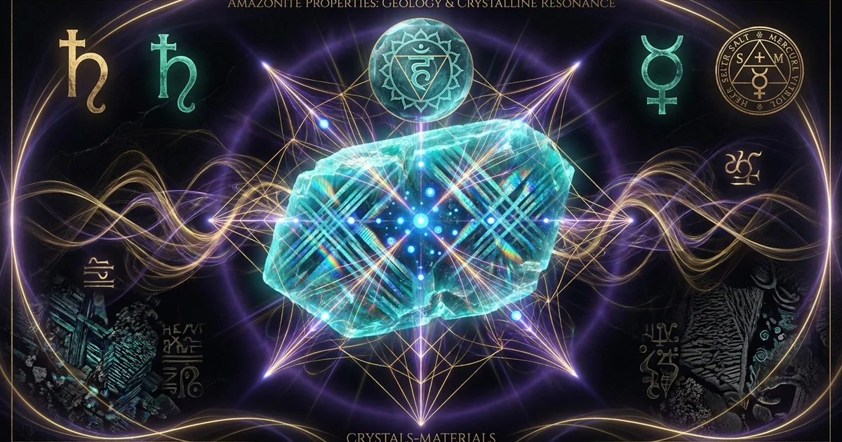 Amazonite Crystal Properties Geology Resonance: Analysis - Hero Banner