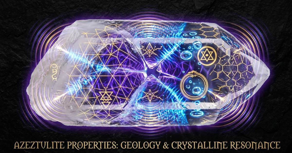 Azeztulite Crystal Properties: Geology and Resonance - Hero Banner