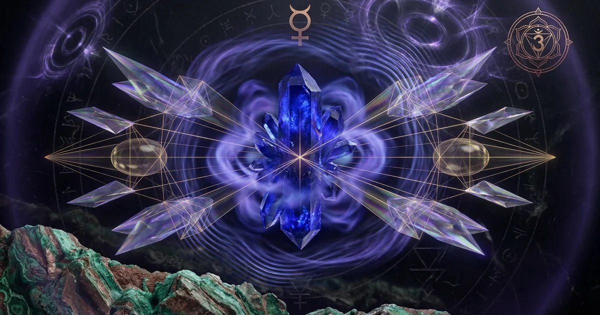 Azurite Crystal Properties: Geology and Resonance Fields - Hero Banner