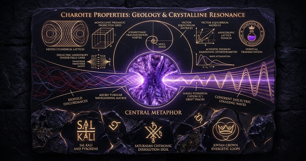 Charoite Crystal Properties Geology Resonance: An Analysis - Hero Banner