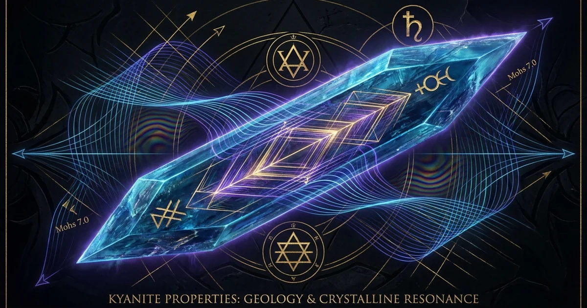 Kyanite Crystal Properties: Geology & Crystalline Resonance - Hero Banner