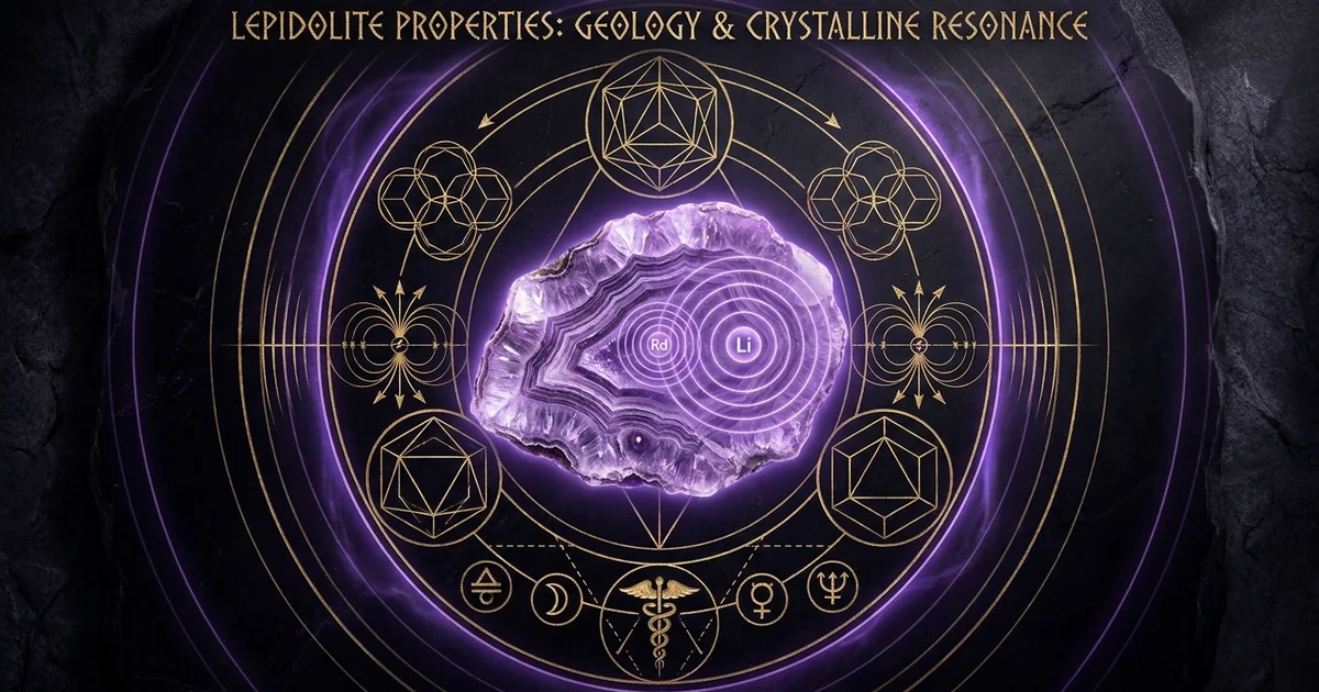 Lepidolite Crystal Properties: Geology and Resonance - Hero Banner