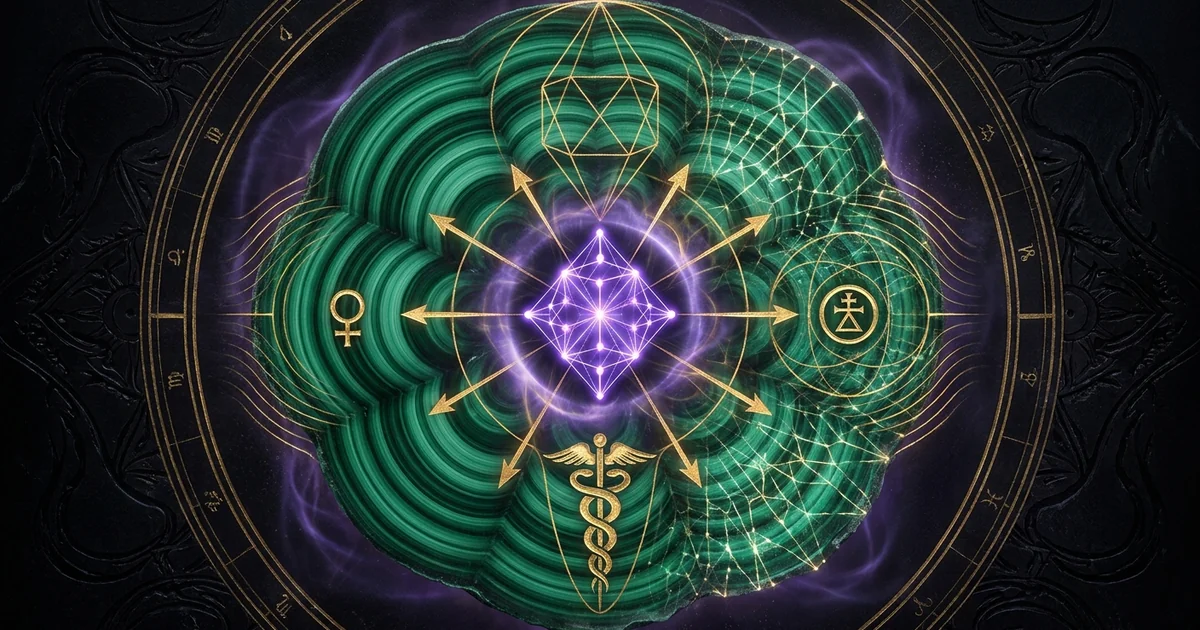 Malachite Crystal Properties Geology Resonance Analysis - Hero Banner