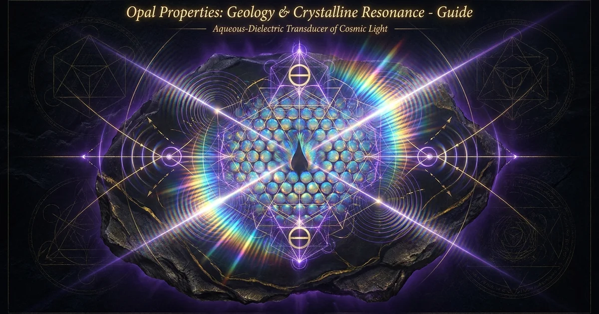 Opal Crystal Properties Geology Resonance: An Analysis - Hero Banner
