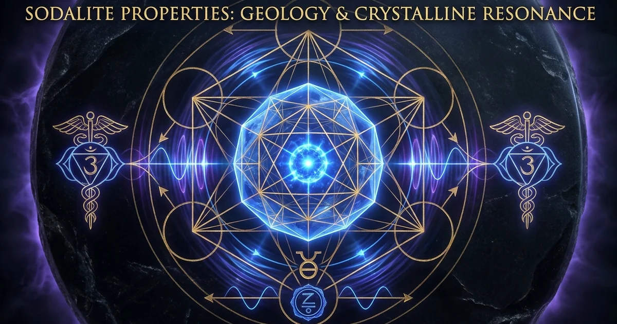 Sodalite Crystal Properties Geology Resonance Dynamics - Hero Banner