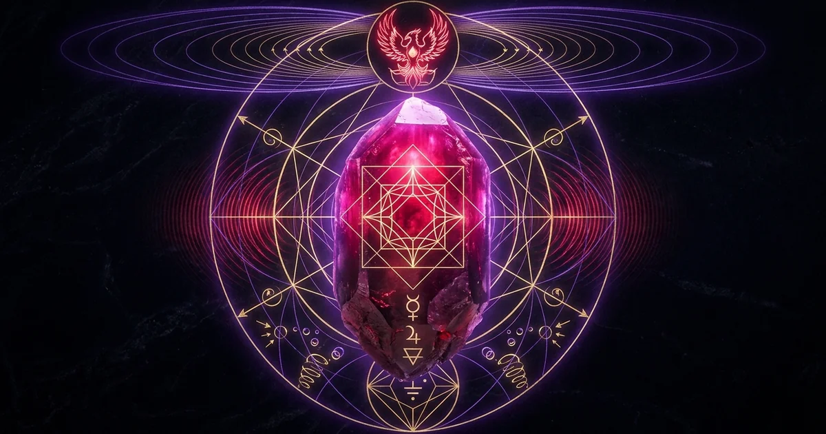 Tugtupite Crystal Properties: Geology and Resonance - Hero Banner