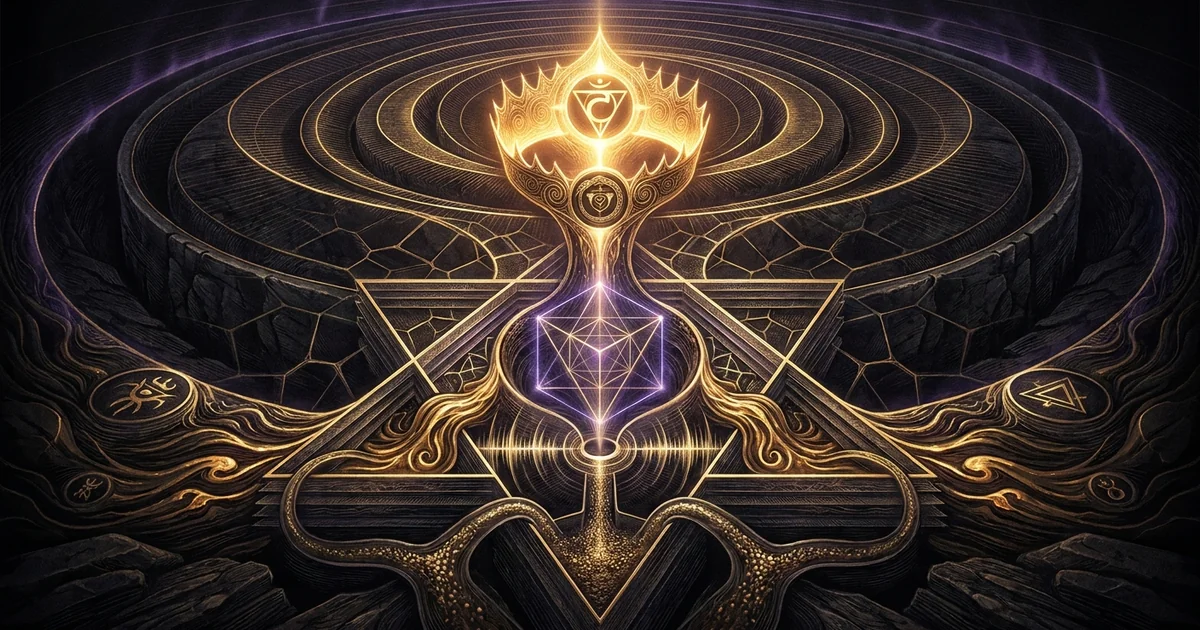 Cover illustration for treatise: Human Design Gate 45 Gathering Together (Massing) Theory