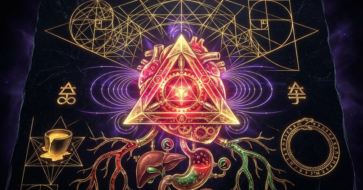 Cover illustration for treatise: Heart Ego Center Human Design Willpower Self Worth Material