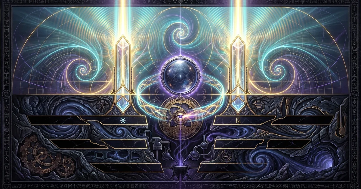 Cover illustration for treatise: Hexagram 20 Contemplation (View) IChing Meaning: Guān