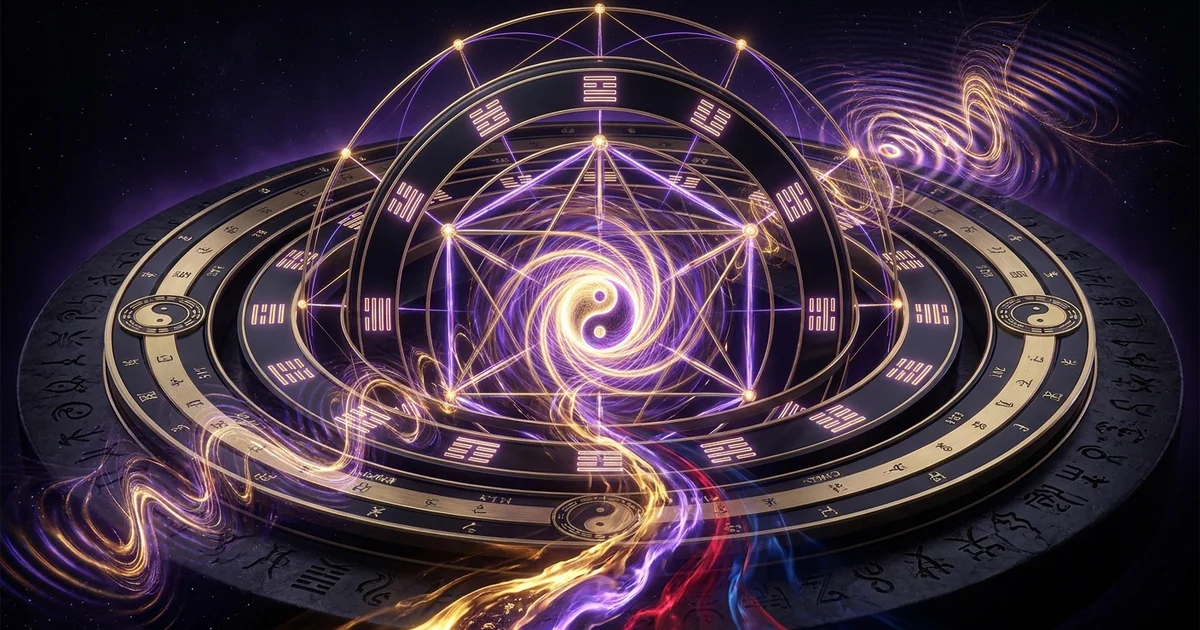 Macrocosmic Iching Divination World Events Cycles Model - Research Treatise