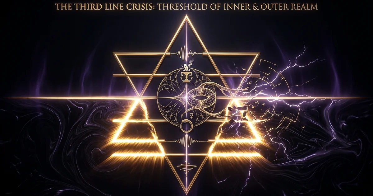 The Third Line Crisis IChing Transition Threshold Node - Research Treatise
