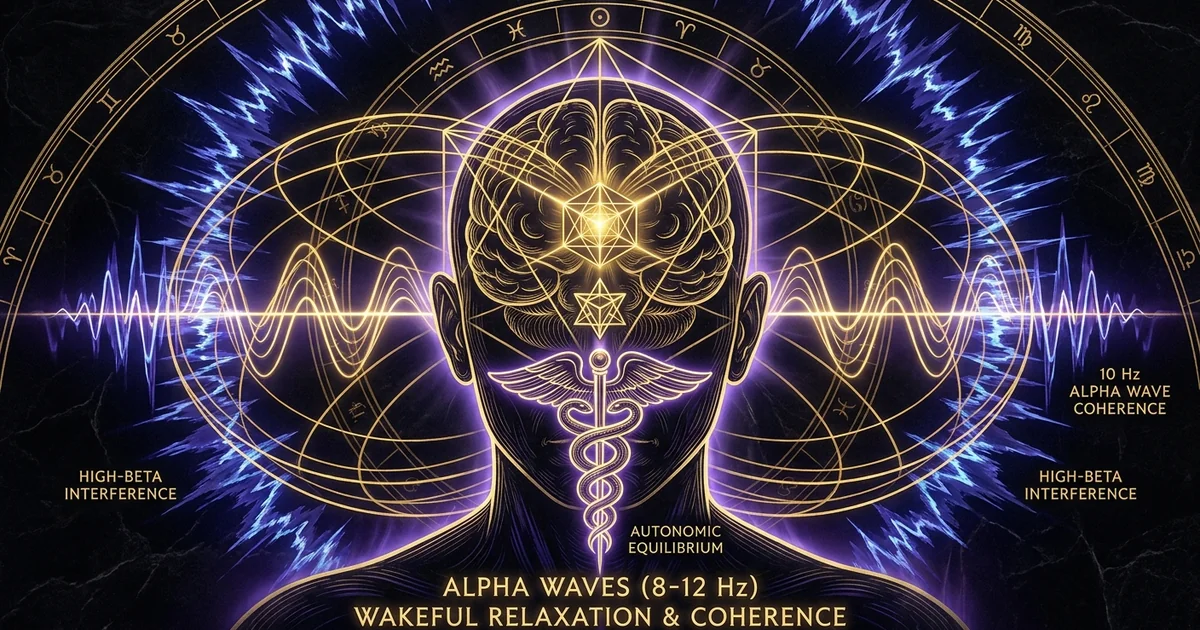 Alpha Brainwaves: Wakeful Relaxation Neural Flow State - Hero Banner