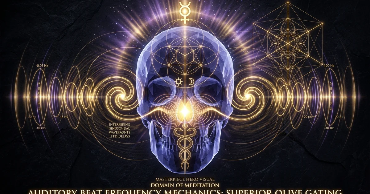 Auditory Beat Frequency Neurophysiology: Superior Olive - Hero Banner