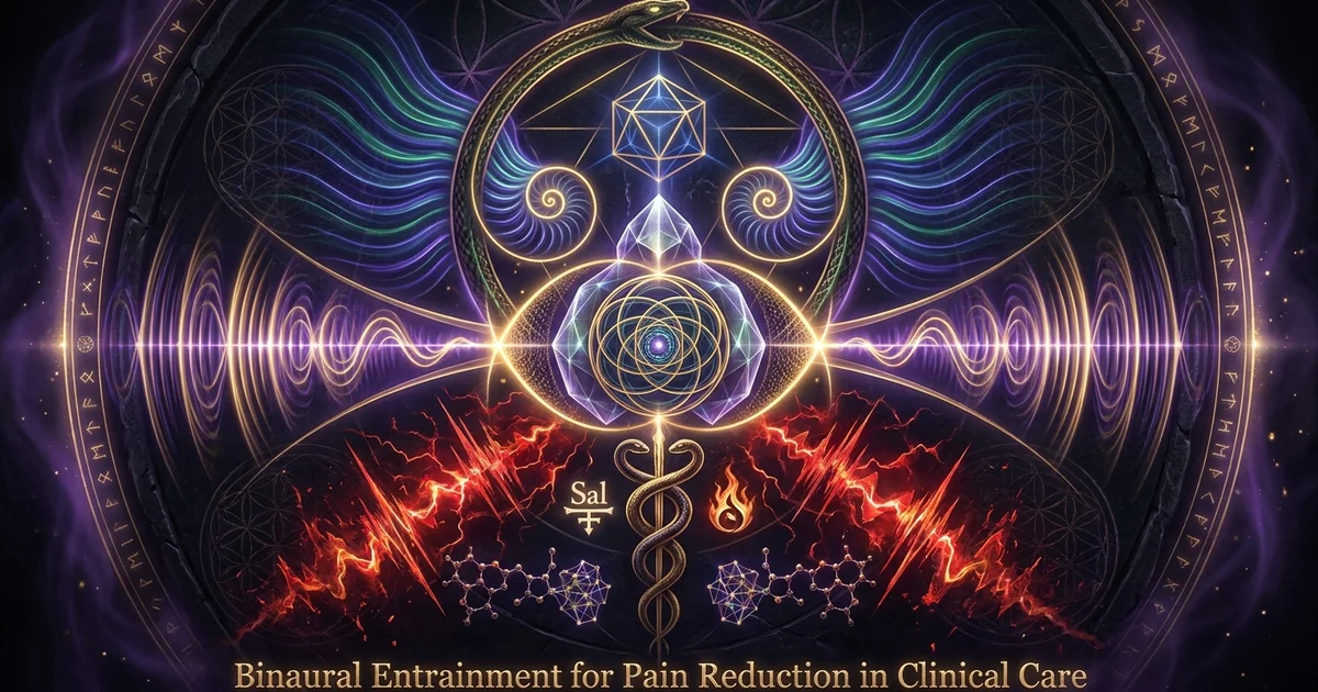 Binaural Beats Chronic Pain Reduction Analgesia Protocol - Hero Banner