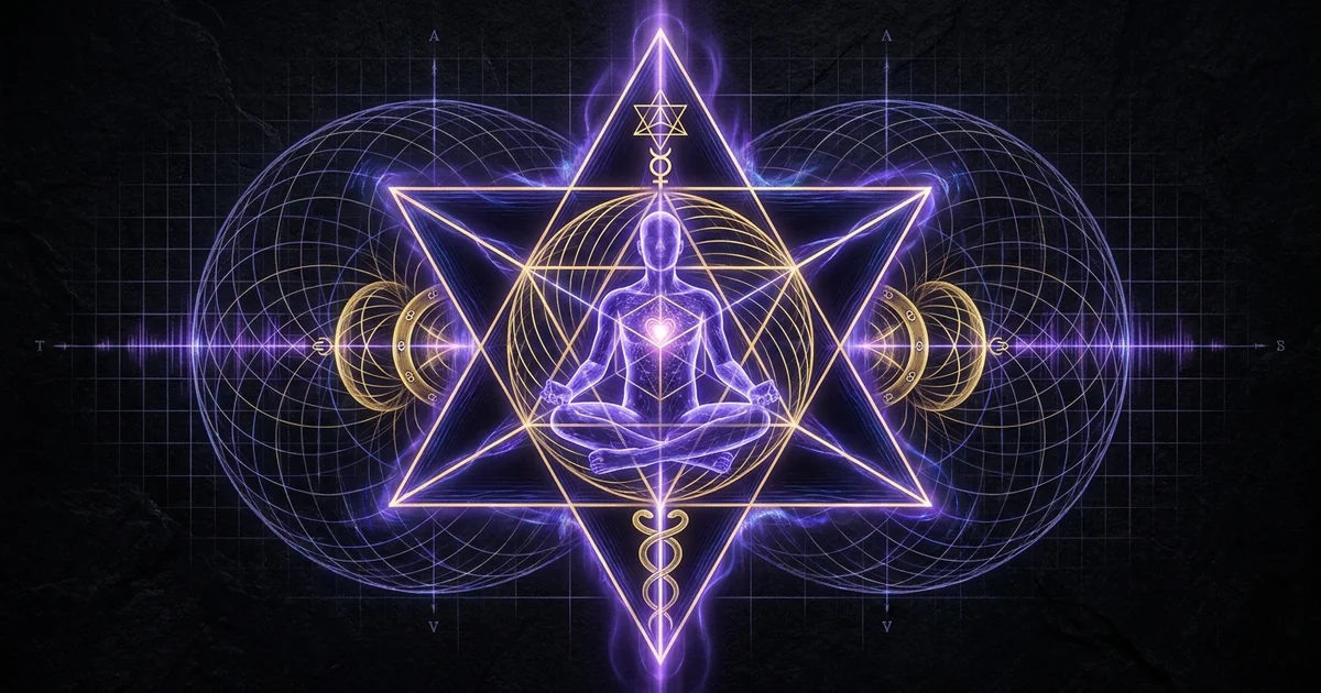 Merkaba Light Body Vehicle Interdimensional Transit Vehicle - Hero Banner