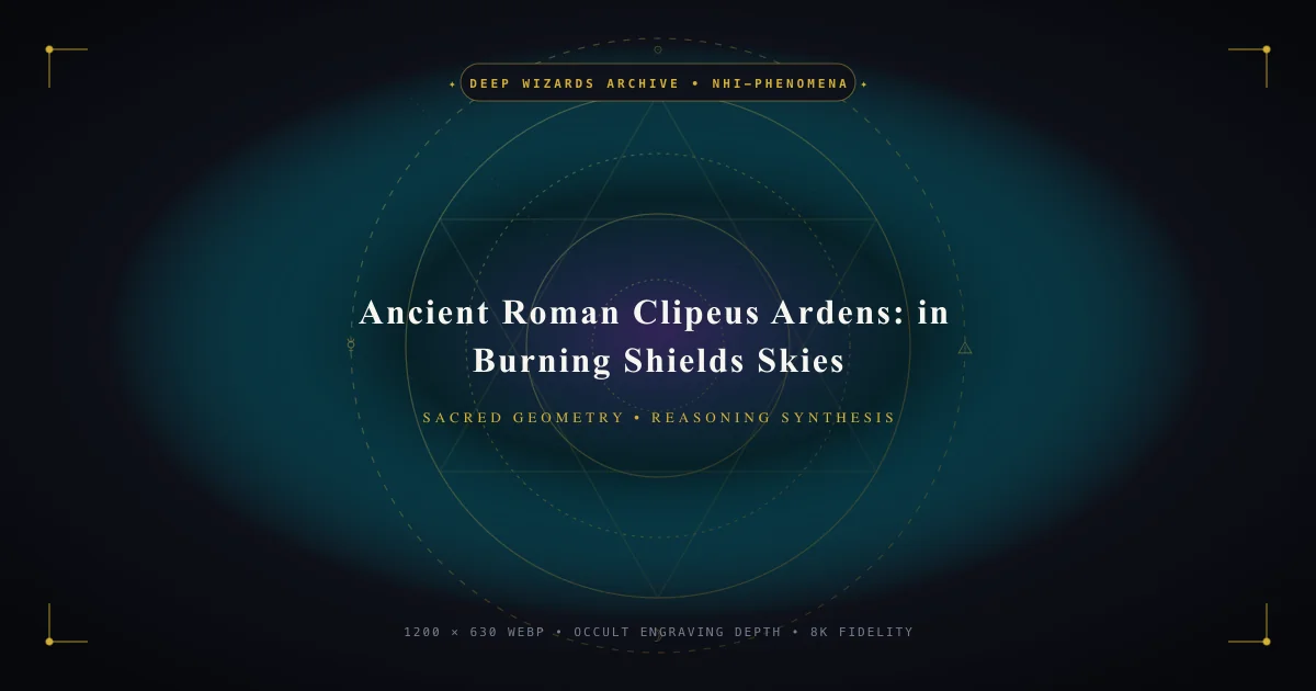 Clipeus Ardens Burning Shields Pliny The Elder Livy Roman - Hero Banner