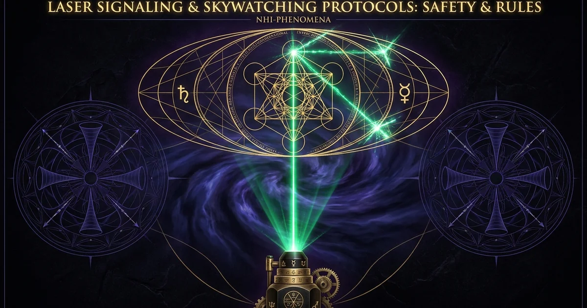 CE5 Skywatching: 532nm Green Laser Signaling Safety Protocol - Research Treatise