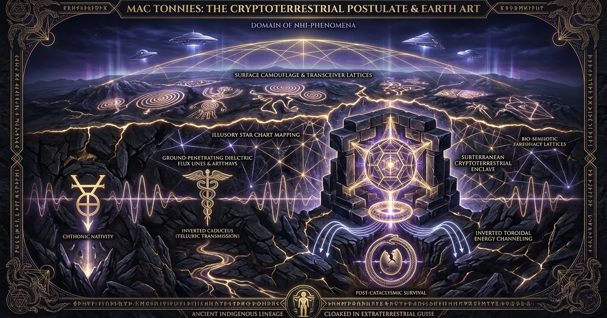 Mac Tonnies The Cryptoterrestrials Book Indigenous Hominid - Hero Banner