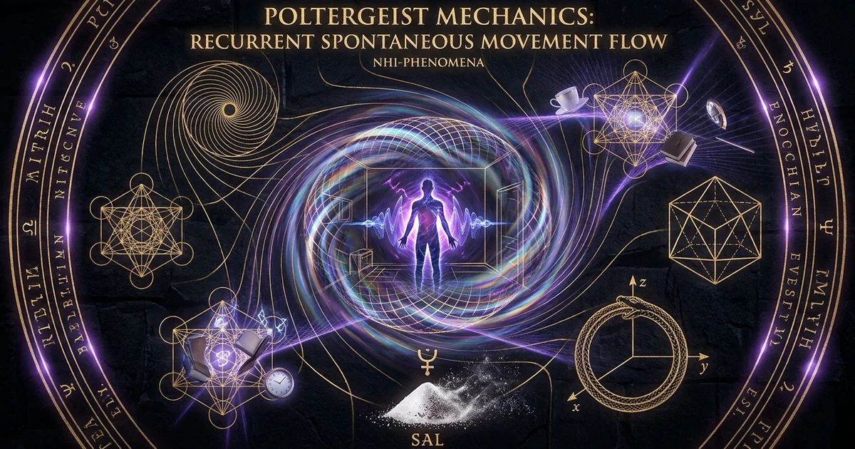 PoltergeistMechanicsRSPKRecurrentSpontaneousPsychokinesisUAP - Hero Banner