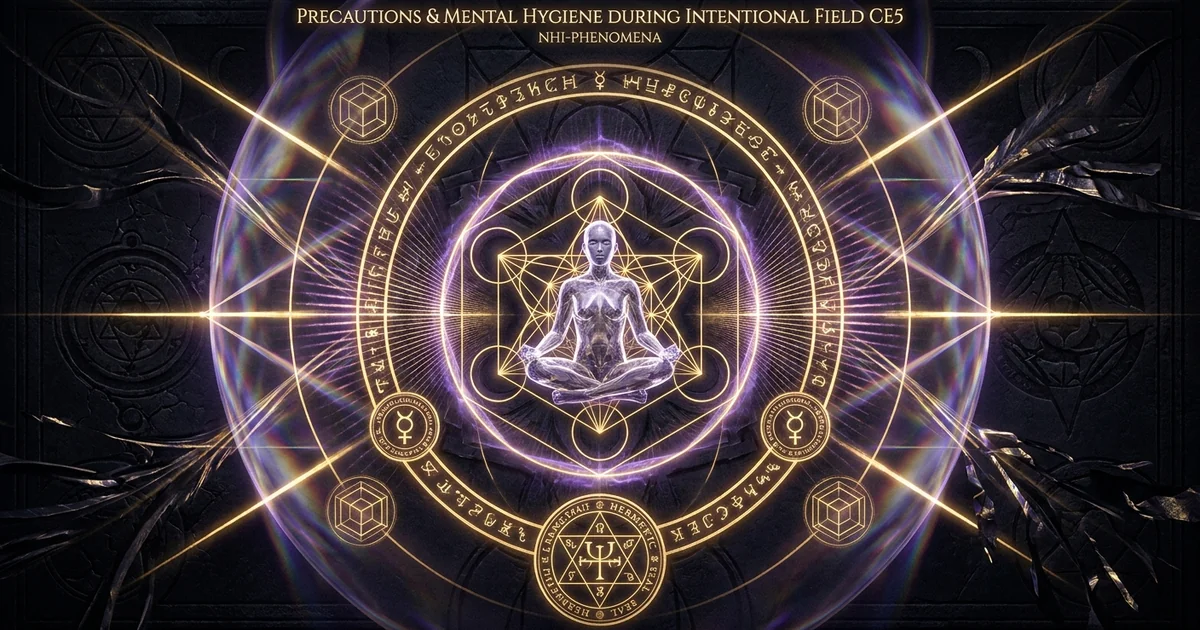 Mental Hygiene Field Safety Ce-5 Psychic Defense Fear - Hero Banner