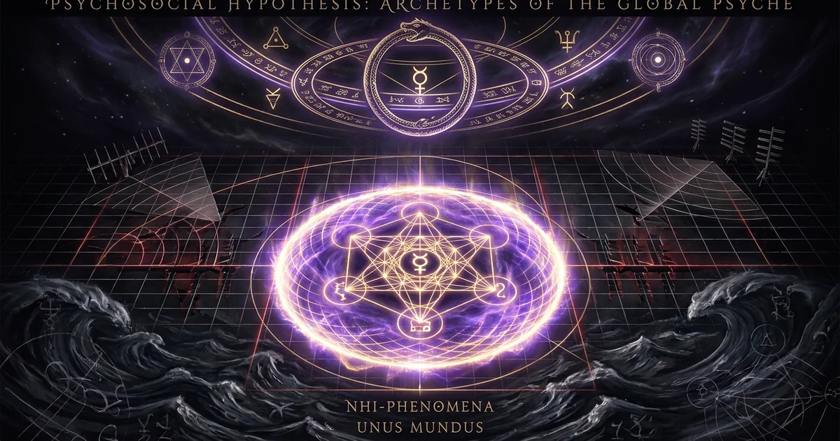 Psychosocial Hypothesis Ufo Carl Jung Flying Saucers - Hero Banner