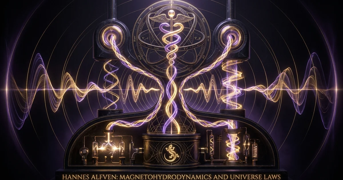 Hannes Alfven Magnetohydrodynamics Mhd Electric Universe - Hero Banner