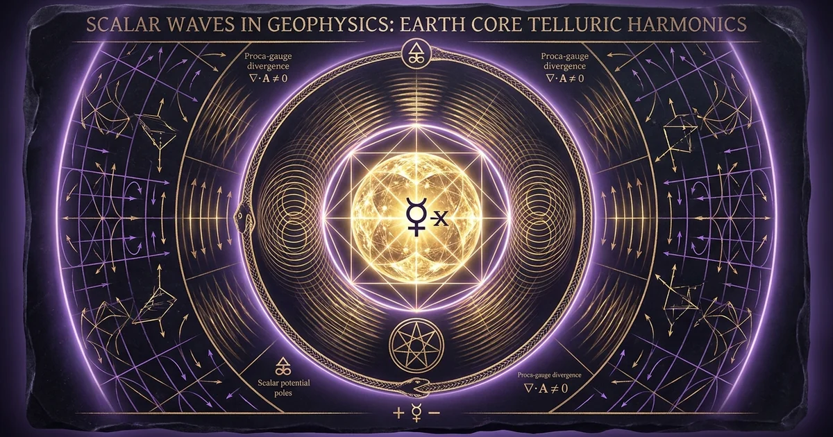 Scalar Waves Geophysics Telluric Currents Earth Coresonance - Hero Banner