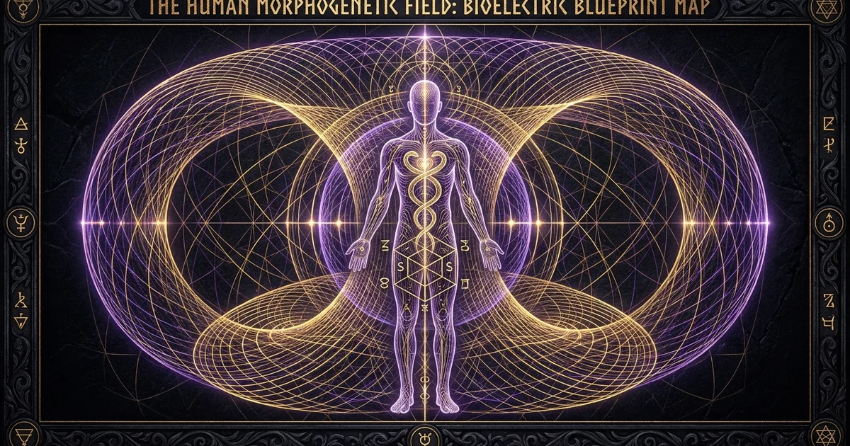 Human Morphogenetic Field Bioelectric Blueprint Developmen - Hero Banner