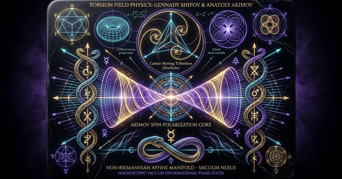 Gennady Shipov: Cartan Spin Field & Torsion Fields Physics - Hero Banner
