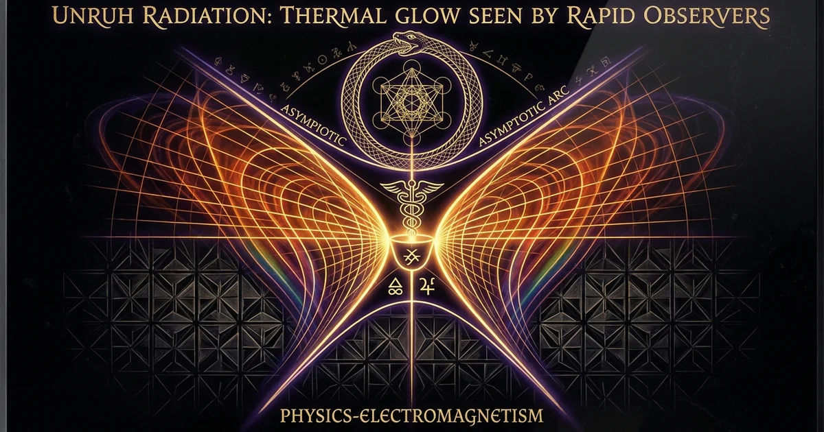 Unruh Effect Radiation Accelerating Observer Thermal Vacuum - Hero Banner