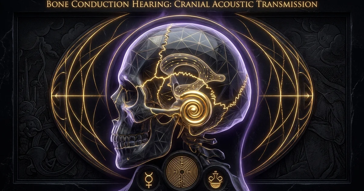 Bone Conduction Hearing: Acoustic Transmission Skull Cochlea - Research Treatise