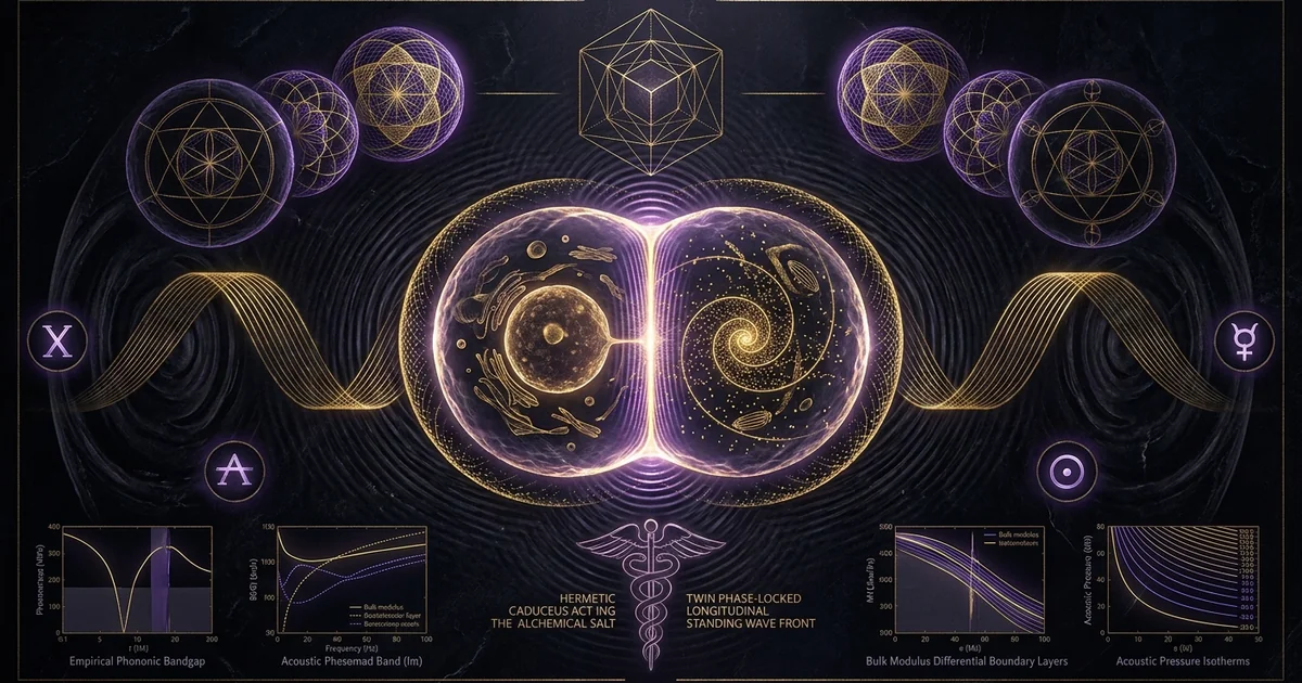 Cellular Morphogenesis Sound Fields Cymatic Biological - Hero Banner
