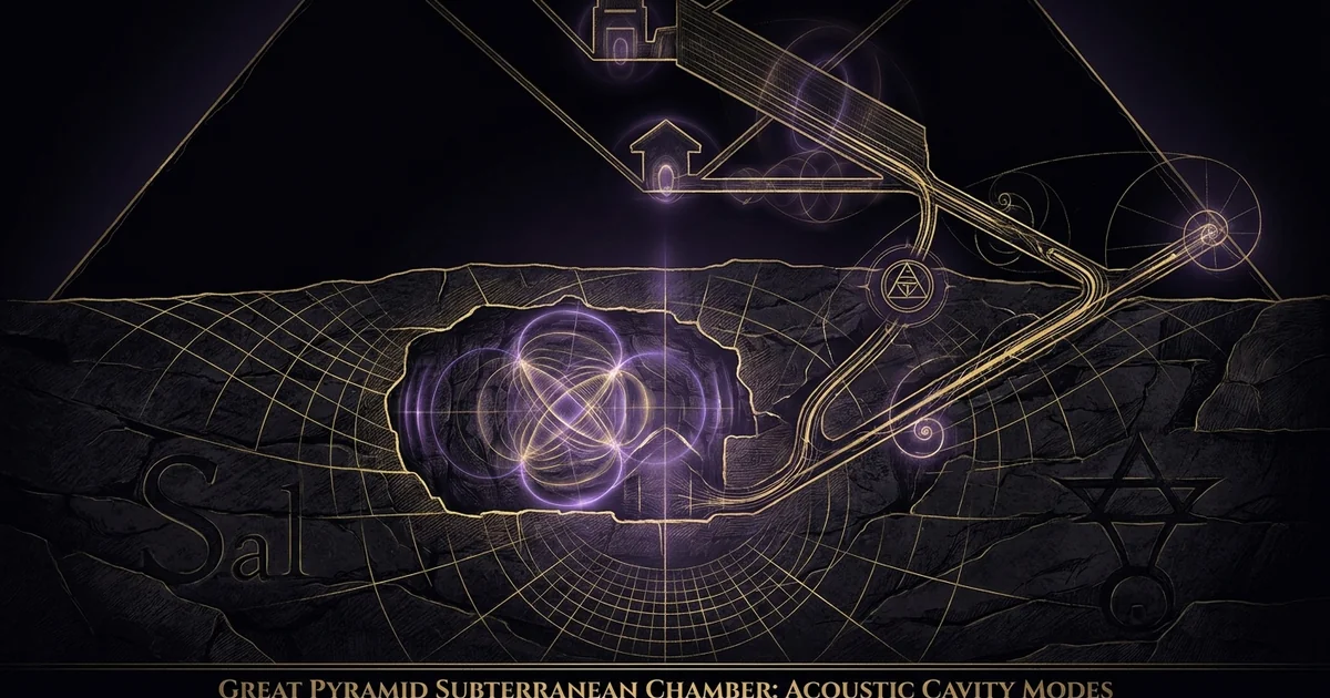 Great Pyramid Subterranean Chamber Acoustic Resonance - Hero Banner