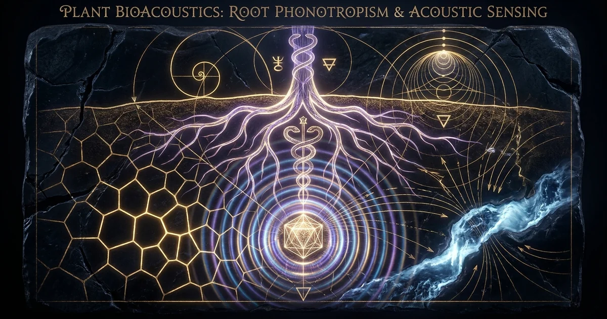 Plant Bioacoustics Root Phonotropism Sound Water Detection - Hero Banner