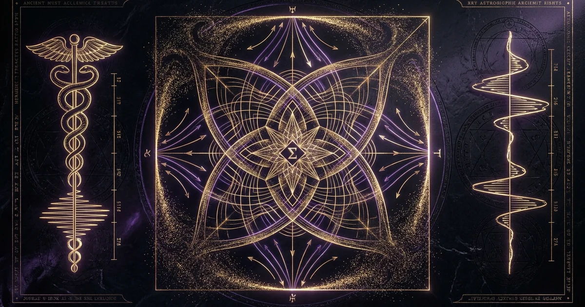 Polyphonic Geometric Interactions Dual Frequency Chladni - Hero Banner