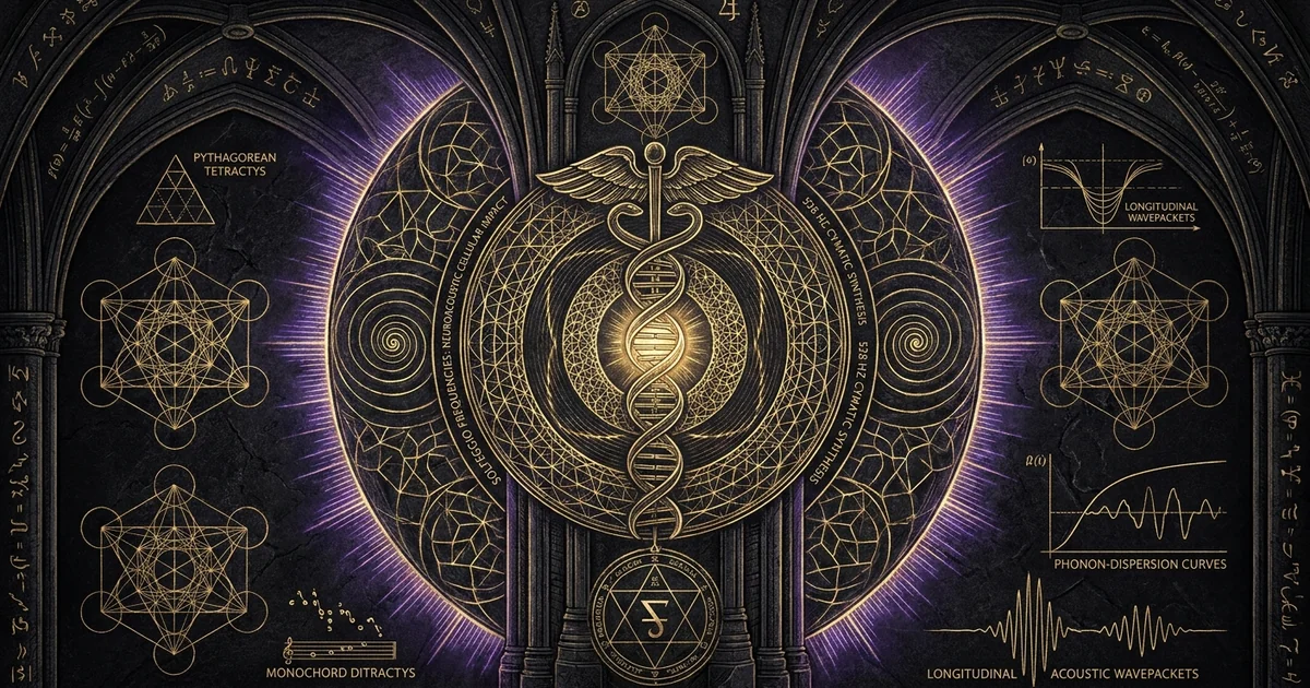 Solfeggio Frequencies Neuroacoustics Cellular Repair Model - Research Treatise