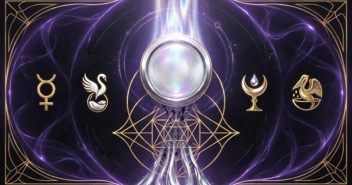 Albedo White Work Ablution Purification Lunar Soul Silver - Hero Banner